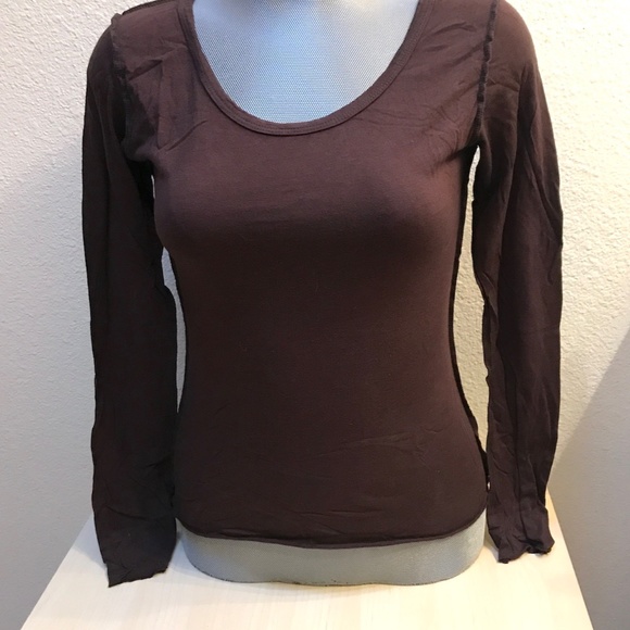 Lotus Blossom Style Bamboo & Organic Cotton Long Sleeve. Small NEW. - Picture 4 of 15